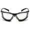 Pyramex Proximity, Safety Glasses, Anti-Fog & Anti-Scratch, Clear Lens, Black Frame SB9310STM - alternate 3